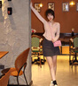 SINSIN【戚薇同款】正肩防曬衣女2025新款夏季冰皮防曬服冰絲緊身外套 【升級6.0 連帽款】裸杏粉 L 【105-119斤】 曬單實(shí)拍圖