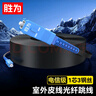 勝為（shengwei）皮線光纖跳線 工程電信級 室外網(wǎng)線自承式單模單芯接光貓 1芯3鋼絲成品跳線 50米 FSOP-1050 曬單實拍圖