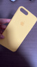 iPhone8plus手機殼液態(tài)硅膠軟邊防摔防水防指紋內底植絨卡馬龍彩虹色蘋(píng)果i8鏡頭全包精孔保護殼 檸檬黃 iPhone 7P/8P【5.5】 曬單實(shí)拍圖