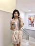浪莎（LangSha）冰絲純欲性感睡衣女透明情趣制服內(nèi)衣后媽包臀裙夫妻調(diào)情約會戰(zhàn)袍 粉色浪漫戰(zhàn)袍 均碼 80-135斤 曬單實拍圖
