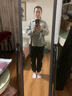 衣瑾帛社磨毛棉碎花襯衫女長袖寬松顯瘦2025春季新復(fù)古文藝減齡打底襯衣 藍色碎花 均碼 曬單實拍圖