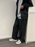 愛(ài)步（ECCO）七夕禮物休閑鞋 25厚底板鞋軟底簡(jiǎn)約撞色男鞋 街頭球鞋539804 白色/鴿子灰/水泥灰53980452475 43 曬單實(shí)拍圖