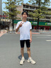 安踏×GRC聯(lián)名騎行褲丨緊身五分褲男款夏季公路自行車透氣騎行服短褲 基礎(chǔ)黑-1 L (男175) 曬單實拍圖