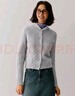 森馬（Semir）森柔毛衫|商場同款針織開衫女短款2024冬季圓領(lǐng)衣服101724106001 曬單實拍圖