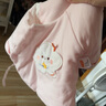貝瑞加（Babyprints）新生兒半背衣秋冬嬰兒夾棉上衣初生男女寶寶加厚保暖衣服 粉52 曬單實拍圖