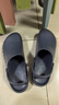 檀赫（zaqzeq）手術(shù)鞋男女醫生拖鞋醫院實(shí)驗室洞洞鞋專(zhuān)用手術(shù)室防滑包頭鞋護士鞋 深灰（鞋帶） 43-44 曬單實(shí)拍圖