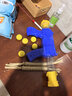 貓咪玩具發(fā)射槍毛絨球自嗨解悶彈力無聲靜音毛球?qū)櫸锴蚰鸵Ф贺埌?彩色EVA軟球20個+發(fā)射槍（連發(fā)） 曬單實拍圖