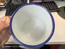 經(jīng)典懷舊搪瓷杯 茶杯搪瓷缸搪瓷蓋杯茶缸子搪瓷杯子量大可印制LOGO 純白搪瓷杯 12cm純白搪瓷杯 曬單實(shí)拍圖