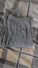 三槍100%純棉男士薄款保暖褲女士打底褲全棉單件秋褲內衣情侶精梳棉冬 男-淺麻灰 薄款秋褲 XL 曬單實(shí)拍圖