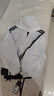 阿迪達斯 （adidas）女裝外套 2025秋季新款運動服戶外出行健身訓練梭織連帽夾克上衣 JZ2161/白色 L 曬單實拍圖