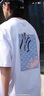 MLB男女短袖T恤印花后背時(shí)尚寬松25季新款3ATSM2153-50WHS-XL 曬單實(shí)拍圖