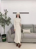 凱利 蕾莉（KELLY REILL）品牌英倫風(fēng)透氣樂(lè )福鞋女2025秋季新款平底復古單鞋女一腳蹬小皮鞋 奶茶棕 220mm 34 曬單實(shí)拍圖