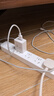 小米插線板魔方裝換器多接口家用帶USB20w快充6位接線板插座排查開關(guān)總控 小米5孔插線排 曬單實(shí)拍圖