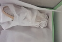 百田森羊皮休閑涼鞋女25年夏季厚底增高輕便舒適魔術(shù)貼涼鞋 杏色  38  曬單實(shí)拍圖