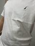諾帝卡（NAUTICA）【大促爆款】男裝春夏新款全棉親膚柔軟多色短袖圓領(lǐng)T恤TO4101 白色1BW M 曬單實(shí)拍圖