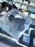 相曼 適用森海塞爾IE800 IE800S耳機(jī)套硅膠套耳塞套帶濾網(wǎng)卡扣耳套耳帽配件 森海IE800/S【圓形M中號(hào)1對(duì)】 曬單實(shí)拍圖