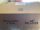 ABERCROMBIE & FITCH男裝24春秋款人造麂皮美式飛行員外套夾克KI132-4088 黑色 S (175/92A) 曬單實(shí)拍圖