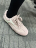 TOOMANYSHOES【明星同款】左岸咖啡25新款德訓(xùn)鞋休閑平底運(yùn)動鞋夏季板鞋送女友 粉色 35 曬單實(shí)拍圖
