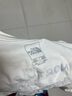 北面（The North Face）短袖T恤情侶款戶外舒適透氣圓領(lǐng)小熊帳篷印花半袖上衣8EYN QLI/沙丘白 XL /180 曬單實(shí)拍圖