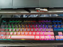 前行者X87機械鍵盤(pán)客制化側刻無(wú)線(xiàn)藍牙三模高端電競游戲有線(xiàn)辦公鍵盤(pán)高顏值程序員筆記本臺式電腦外設 黑莓粉-北極拿鐵軸【10000mAh】 曬單實(shí)拍圖