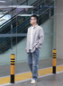 卡賓（CABBEEN）【四面彈力】薄款軟牛仔褲男士2025夏水洗破洞直筒休閑長褲子 天藍(lán)色37（合體版型） 33 /180/XL 曬單實(shí)拍圖