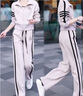 皮爾卡丹（pierre cardin）時(shí)尚休閑運(yùn)動(dòng)套裝女2025春秋新款洋氣減齡小個(gè)子衛(wèi)衣闊腿褲套裝針 杏色【套裝】 L 【100-110斤】 曬單實(shí)拍圖