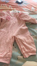 迪士尼雙層新生嬰兒衣服純棉春裝女寶寶哈衣爬服滿月公主連體衣春秋款季 桃心盤扣雙層連體衣 雙層純棉 66 建議0-3個月 曬單實拍圖