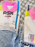 ASK JUNIOR2025秋季新品時(shí)尚女童褲子休閑兒童時(shí)尚刮破水洗彈力牛仔長(cháng)褲童裝 藍色 150 曬單實(shí)拍圖
