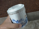 金鑲玉羊脂玉瓷陶瓷茶杯辦公室馬克杯茶水分離喝茶水杯子 博古雅藍描金辦公杯 曬單實拍圖