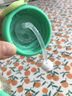bobo吸管杯兒童奶瓶學(xué)飲杯寶寶水杯愛伊小熊吸管學(xué)飲小金杯小學(xué)生水杯 青草綠190ml（鴨嘴杯） 曬單實拍圖