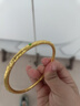哪吒之魔童降世乾坤圈手鐲男女同款情侶鍍金色手環(huán)復古飾品 M1123【哪吒手鐲】 曬單實拍圖