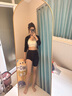婷美提臀收腹高腰褲女翹臀束腰顯瘦美體塑身褲無(wú)痕塑形內褲女 黑色 M 曬單實(shí)拍圖