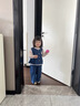 G.DUCKKIDS小黃鴨童裝女童春裝牛仔套裝2025新款洋氣牛仔三件套寶寶春秋衣服 深藍色牛仔三件套 90 (建議80-90cm 1-2周歲） 曬單實拍圖