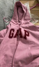 GAP女裝秋冬碳素軟磨抓絨logo連帽衛(wèi)衣落肩袖休閑外套634420 曬單實拍圖