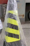 趣行反光路錐橡膠方錐桶 黑黃斜紋專(zhuān)用車(chē)位禁停路障警示柱通用雪糕筒 曬單實(shí)拍圖