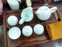淄博高端功夫茶具套裝高檔整套家用辦公茶壺茶具青瓷送禮青之云 青之云 6件 曬單實(shí)拍圖