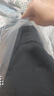 李寧戶外CF溯 | 放肆趣野長羽絨服情侶款春季80%鴨絨外套大衣 黑色-1 L 曬單實拍圖