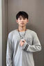 自由說平安扣貔貅項鏈男女生護身符吊墜小眾高級感男生項鏈衣服掛件送男 曬單實拍圖