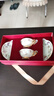 康普詩(shī)景德鎮(zhèn)咖啡杯套裝輕奢高級(jí)結(jié)婚送禮高檔下午茶杯子伴手禮 春風(fēng)醉蝶青瓷對(duì)杯 曬單實(shí)拍圖