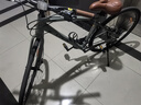 雷克斯LAUX平把MT500復古自行車(chē)通勤車(chē)鋁合金雙層刀圈21速代步 亞光灰綠 21速 700C 420mm 曬單實(shí)拍圖