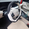 車達(dá)品榮威D7DMH方向盤套冬季D7EV榮威D5XDMH專用超薄翻毛皮絨汽車把套 榮威專用【黑米色】D型 翻毛款 曬單實(shí)拍圖