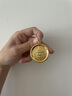 焱金鑫黃金黃財神吊墜999足金包足銀大氣實(shí)心金包銀平安吉祥圓牌送老公 黃財神吊墜【贈黑繩】 包金2.5克總重約25克 曬單實(shí)拍圖