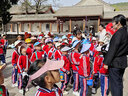 牧汀兒童保溫杯幼兒園小學(xué)生水杯壺寶寶316不銹鋼吸管直飲背帶雙飲杯 正版賽文奧特曼-藍紅色620ml 曬單實(shí)拍圖