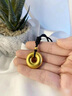 老鳳祥黃金吊墜平安扣足金掛墜黃金項鏈送女友禮品女神節(jié)生日禮物 禮盒定制專拍鏈接需咨詢客服 曬單實拍圖