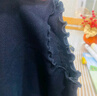 純一良品（CUNYI）童裝女童打底衫兒童長(zhǎng)袖T恤女孩春秋裝上衣中大童寶寶t恤衫 黑色 160 cm 曬單實(shí)拍圖
