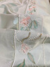 憶自然輕奢A類(lèi)100天絲長(cháng)絨棉刺繡四件套夏季冰絲被套床單高級感床上用品 薇瀾-云水綠 1.8m床單四件套適合200*230被芯 曬單實(shí)拍圖