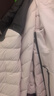 波司登（BOSIDENG）【反季】沖鋒衣鵝絨羽絨服男女情侶同款90絨三合一防風(fēng)防雨外套 【店長(zhǎng)推薦】蘇梅粉 生巧咖161B S 160/84A 曬單實(shí)拍圖