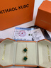 MITHAOL KUSC孔雀石耳釘女新款香水瓶設(shè)計(jì)輕奢小眾首飾生日禮物送女友 孔雀石耳釘專(zhuān)柜禮盒裝 情人節(jié)紀(jì)念日生日禮物禮盒套裝 曬單實(shí)拍圖