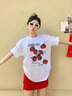 love legend情侶裝短袖t恤2025夏季一男一女學(xué)生半袖套裝獨特小眾上衣服定制 白色+白色 M 男+S女 曬單實(shí)拍圖