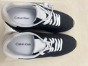 Calvin Klein 女式 Lanier 運動鞋, 黑色/白色 001, 7.5 黑色/白色 001 7.5 曬單實拍圖